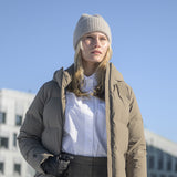 Women's Thundra Parka Dunfrakke - Dame - Dark Sand