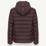 Men's Sporty Dunjakke m. Hætte - Herre - Chokolate