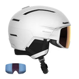 Driver Sigma Plus Visir Skihjelm - Unisex - White