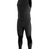 Men's Reactor II 1,5mm. Front Zip Sleeveless våddragt | Herrer | Black