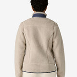 Women's Classic Retro-X Fleece Jacket - Natural/New Navy
