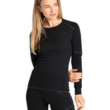 Women's Active X-Warm Skiundertrøje - Dame - Black