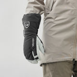 Army Leather Heli 3-finger Skihandsker - Unisex - Black