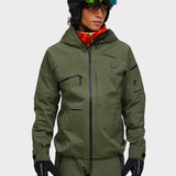 Alpine GORE-TEX 3L skijakke - Mens - Pine Needle
