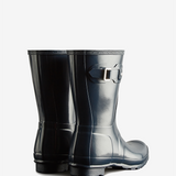 Original Short Boot Gloss - Navy - Dame