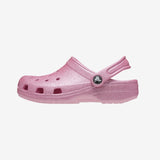 Kids' Classic Glitter Clog - Pink Tweed Glitter