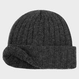 Cashmere Beanie - Unisex - Anthrecite Melange