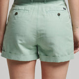 Women's Studios shorts i hør | Dame | Blue Surf