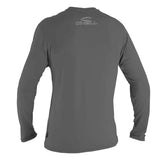 Men's Basic Skins Langærmet Rashguard - Herre - Graphite