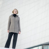 Women's Ion Parka Dunjakke - Dame - Dark Sand