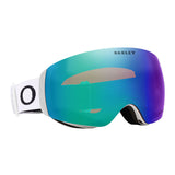 Flight Deck M (7064) Skibriller - Matte White/Prizm Argon