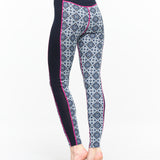 Women's Rose 100% Merino High Waist Skiunderbukser - Dame - Royal