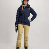Women's Ultimate Dryo Skibukser - Dame - Metal Blue