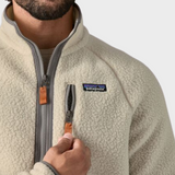 Men's Retro Pile Fleece Jakke | Herre | Pelican