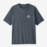 Men's Capilene Cool Daily Graphic T-Shirt - Lands - Smolder Blue