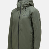 Men's Maroon Insulated 2L Skijakke - Herre - Pine Needle (naturgrøn)