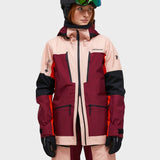 Vertical GORE-TEX Pro Skijakke - Womens - Peach Fuzz