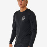 Icons Surflite Long Sleeve UV T-shirt - Herre - Black