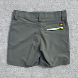 Junior Mini Addi Hybrid Walkshorts - Børn - Dark Army Green