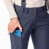 Women's Explorair 3L Skibukser - Dame - Dark Blue