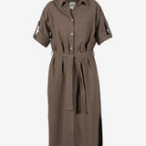 Dixi Dress - Bark