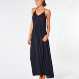 Classic Surf Maxi Dress - Dame - Black