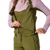 Women's Vertic 3L Skibukser - Dame - Fir Green
