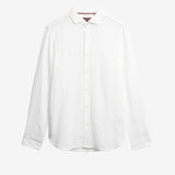 Vacation L/S Linen Shirt - Men - Optic