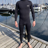 Element Semidry 3/2 Back Zip Våddragt | Herrer | Black