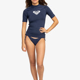 Women's Whole Hearted Short Sleeve UV T-shirt - Dame - Mood Indigo (mørkeblå)