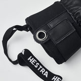 Fall Line 3-Finger Skihandske - Herre - Black/Black