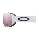 Flight Deck M (7064) Skibriller - Matte White/Prizm Rose Gold