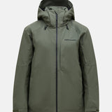 Men's Maroon Insulated 2L Skijakke - Herre - Pine Needle (naturgrøn)