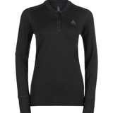 Women's Collar Skiundertrøje - Dame - Black