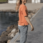 Jade ankle cut Pants - Dame - Silver Pine - Gumpel & Co