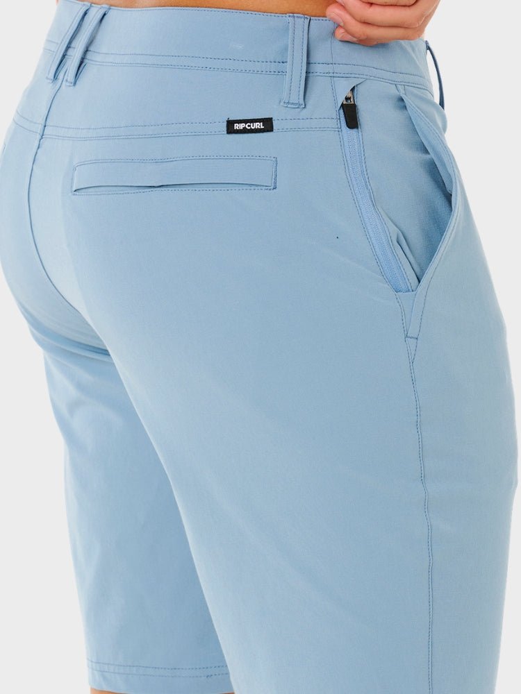 Boardwalk Phase Nineteen Hybridshorts - Herre - Faded Denim - Gumpel & Co