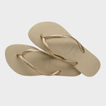 Slim Klipklapper - Dame - SandGrey/L.Gold - Gumpel & Co