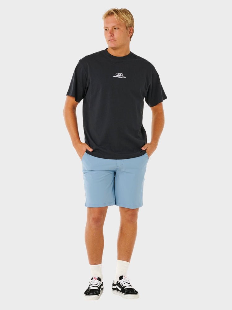 Boardwalk Phase Nineteen Hybridshorts - Herre - Faded Denim - Gumpel & Co