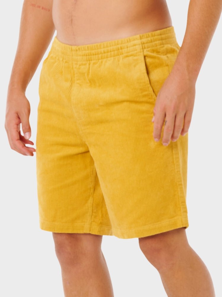 Premium Surf Cord Shorts - Herre - Golden Hour - Gumpel & Co