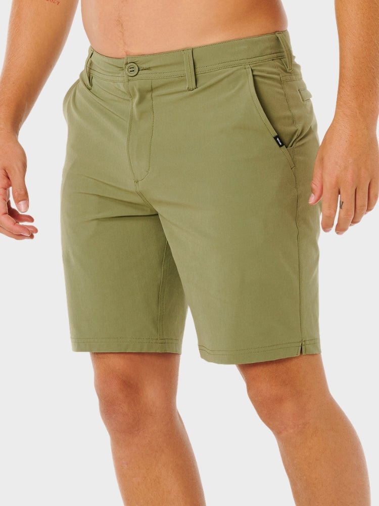 Boardwalk Phase Nineteen Hybridshorts - Herre - Surplus Green - Gumpel & Co