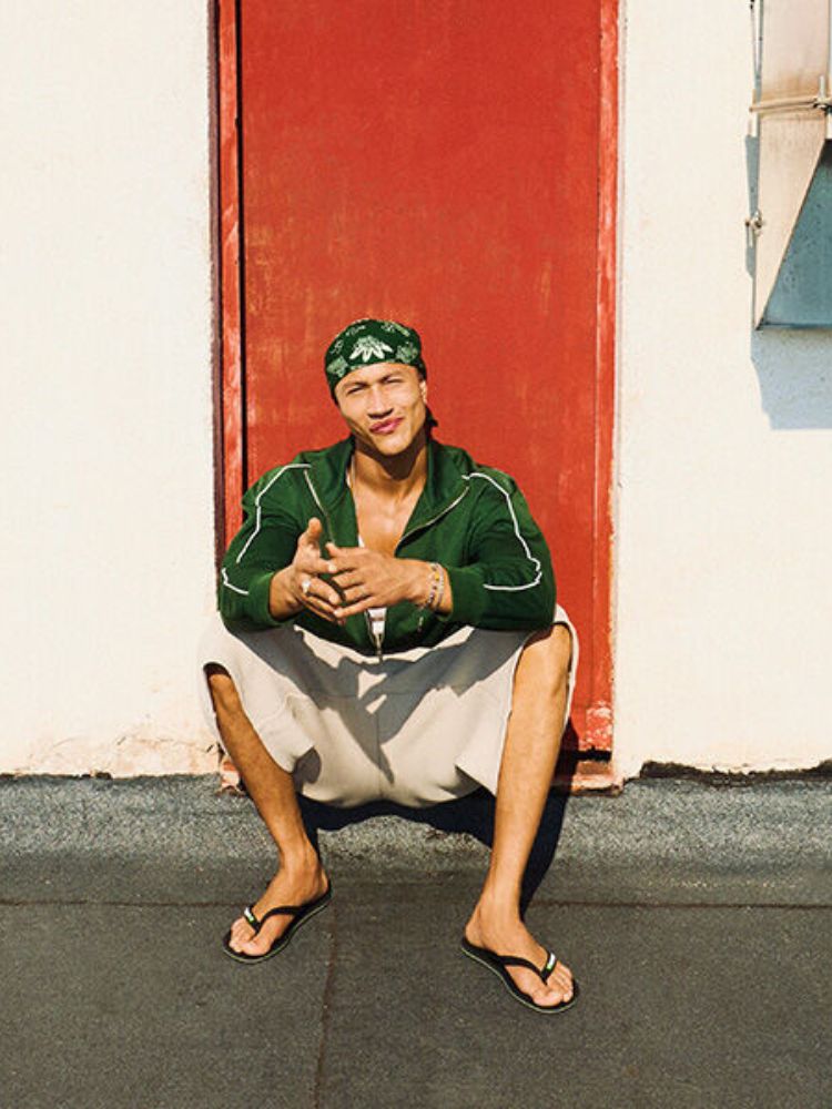 Brasil Logo Klipklapper - Unisex - Black/Black - Gumpel & Co