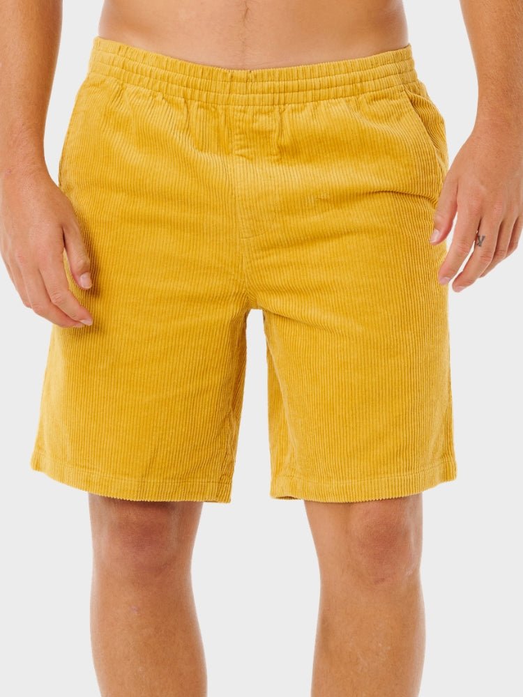Premium Surf Cord Shorts - Herre - Golden Hour - Gumpel & Co