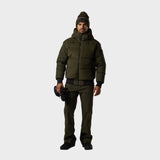 Resort Corduroy Dun Bomber Skijakke - Herre - Olive Shadow