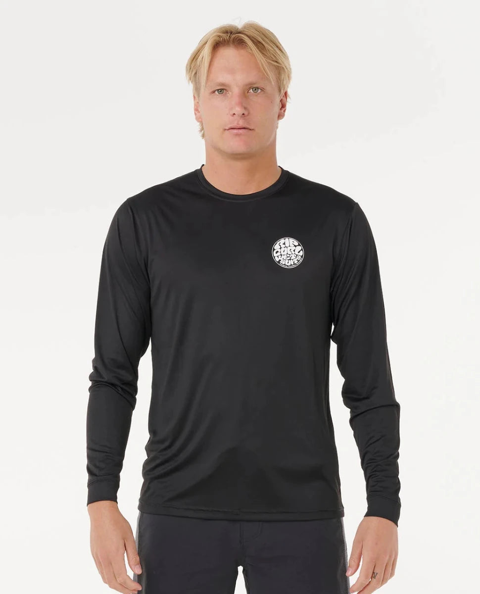 Rip Curl Icons Of Surflite UPF L/S UV trøjer - Herre - Black