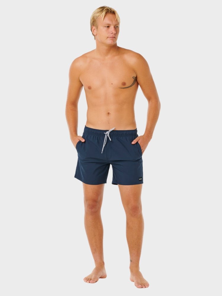 Offset Daily Badeshorts - Herre - Navy - Gumpel & Co