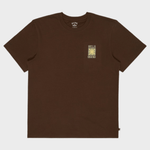 Billabong Good Times T Shirt - Herre - Dark Brown