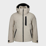 Corduroy Isoleret Skijakke - Herre - Silver Cloud