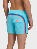 Iconic Stretch Waist Mid Length Badebukser - Herre - Lunar