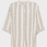 KNOWLEDGE COTTON APPAREL Stibet skjortebluse - Dame - Multi color stripe