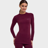 Womens Thermozone Long-sleeve shirt Wool-Tech - Barolo